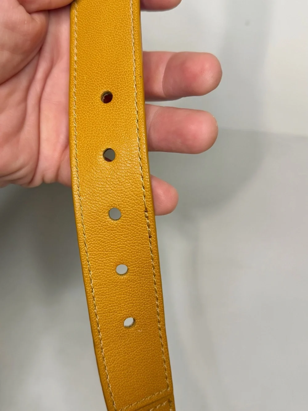 Vintage Michael Kors Genuine Leather Belt with silver Buckle Size M Mens 34 1.5”